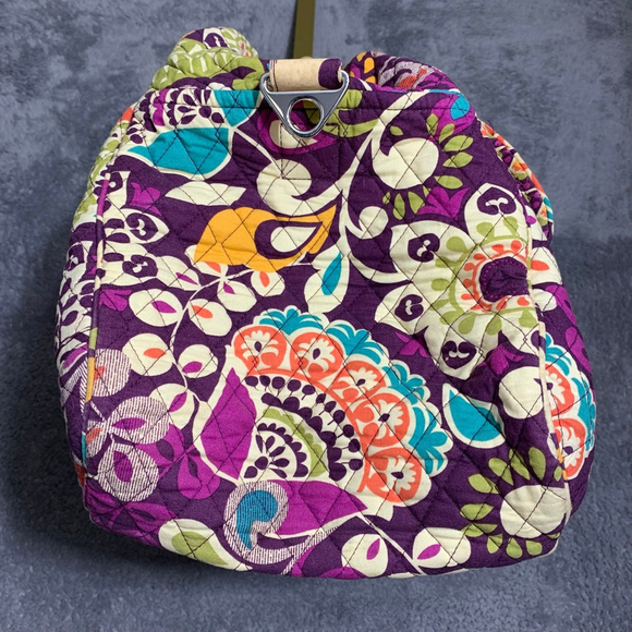 Women's Vera Bradley Travel Bag One Size Purple Multi-color - Picture 16 of 16